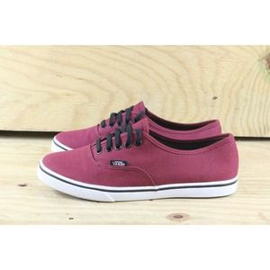 New Van Sneakers Authentic Womens Size 7 Port Royal Red